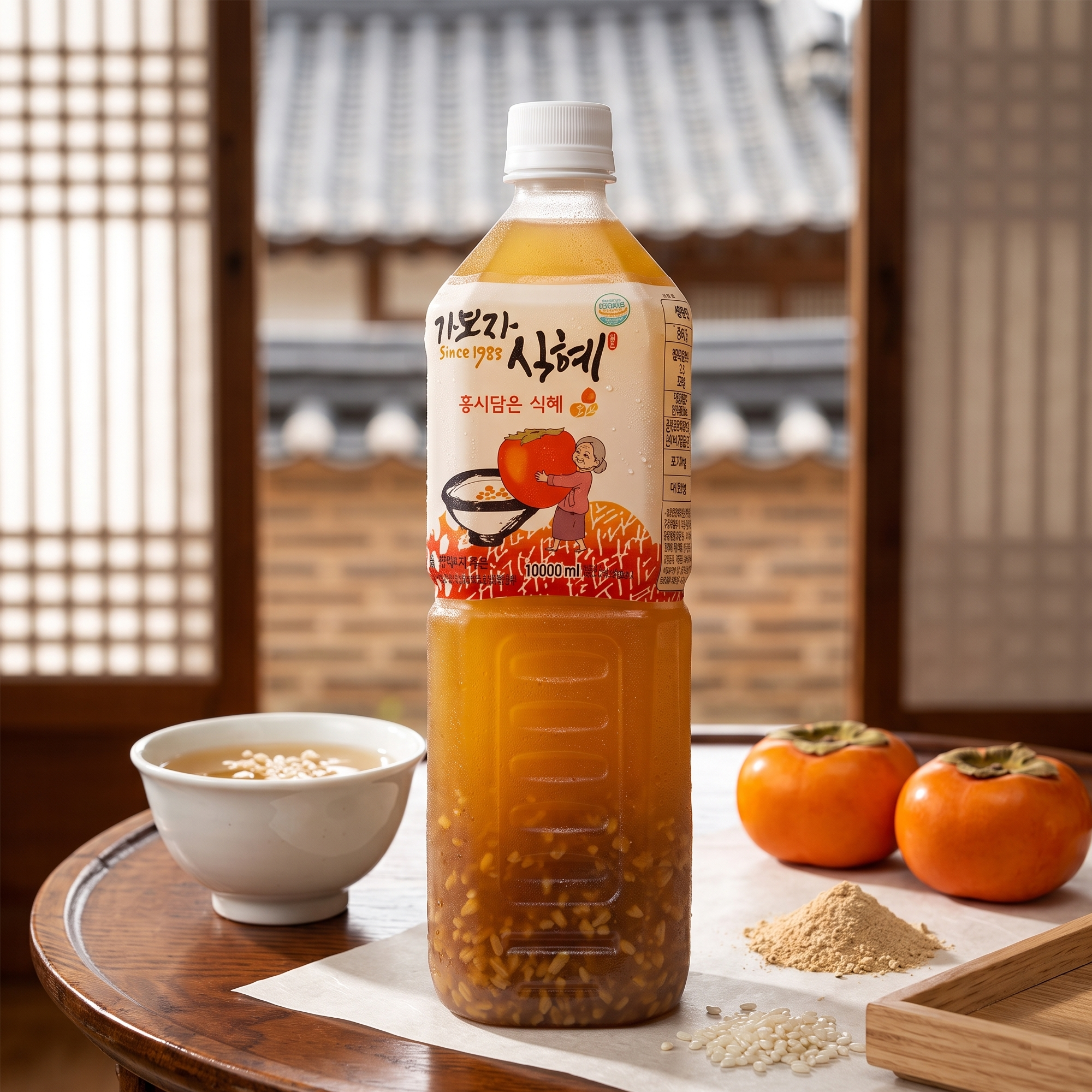 [섬을담다] HACCP인증 가보자 홍시담은식혜 전통음료 1000ml,12개